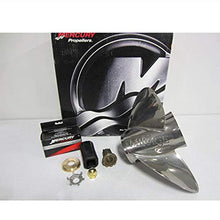 MERCURY Marine Mirage Plus 15-1/2 x 17 Stainless Steel 3-Blade Propeller Silver