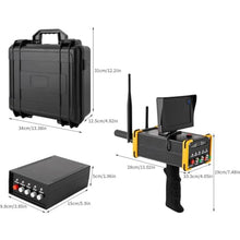 Metal Detector Gold Finder with High Definition Screen,Professional Gold Detector,Underground Metal Scanner for Gold Silver Diamond Copper Mineral Prospecting