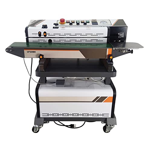 INTSUPERMAI Continuous Bag Sealing Machine Vacuum Sealer 110V