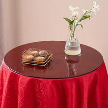 BEWEGNLNHK Tempered Glass Round Table Top 1/4" Thick Glass Top 15-40inch Brown Round Glass Table Top Dining Table Tabletop Protector(100cm(40in))