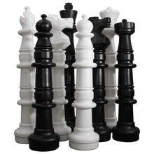 MegaChess 49 Inch Plastic Giant Chess Set with Roll-up Chessboard
