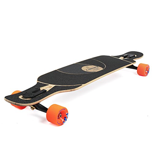 Loaded Boards Tan Tien Bamboo Longboard Skateboard Complete Flex 1 with Orangatang Stimulus Wheels
