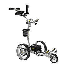 BAT-CADDY ELECTRIC GOLF CADDY BATCADDY X8R Advanced Lithium Golf Push Cart Titanium Silver