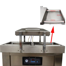 INTSUPERMAI Two Chamber Vacuum Sealer Stainless Steel Food Packaging Machine 21.8inch