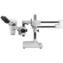 AmScope ZM-4BN Professional Binocular Stereo Zoom Microscope White