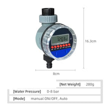Automatic irrigation timers for outdoor watering in garden systems
