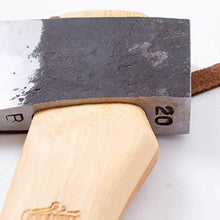 Lehman's Woodsman's Belt Axe - Carbon Steel Axe Head with Amish Made Hickory Wood Handle, Made in USA