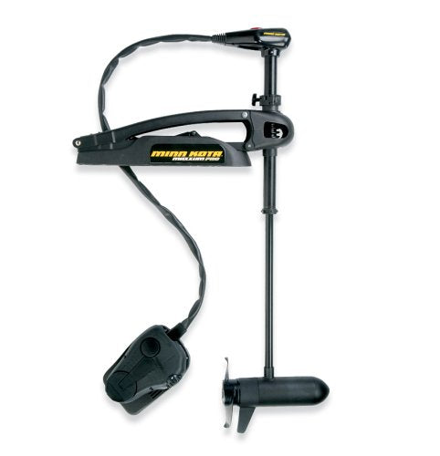 Minn Kota Maxxum Pro Bow-Mount Trolling Motor with Foot Control and Bowguard 80-lb Thrust 42" Shaft Black
