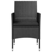 YUHI-HQYD 16 Piece Patio Lounge Set with Cushions,Backyard Decor,Backyard Sofa Suit,Outdoor Furniture,Outdoor Couch,Suitable for Balcony, Backyard, Patio, Garden, Poolside, Poly Rattan Black