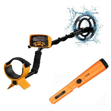 Metal Detectors Metal Detector High Performance Underground Metal Detector Three Detect Mode Coins Jewelry All Metal High Accuracy (6250 with Small Detector)