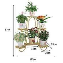 ZOCWJK Plant standFlower Stand Nordic Multi-Layer, Plant Stand Triangular Plant Shelf Multi-Tier Flower Stand Storage Rack pots for Indoor and Outdoor use,