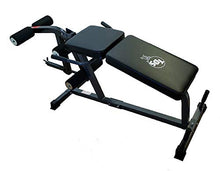 TDS Heavy Duty Leg Curl Extension Machine Gray Frame and Black Pads