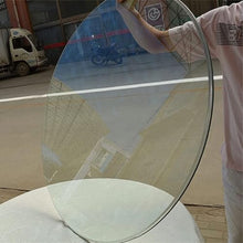 Pealihuy Table Top Tempered Glass Round Round Glass Table Top Replacement - Glass Table Protector,for Gardens, Restaurants, Study, Glass Table Top(100cm(40 in))