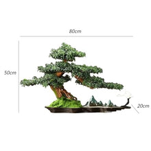 YXIANG56Q Fake Plants Simulation Tree Bonsai to Improve Feng Shui Bring Good Luck Decorations Entryway Living Room Decorative Ornaments Bonsai Tree