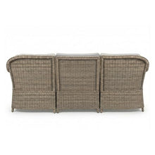 Martha Stewart Lily Pond 3-Seat Modular Patio Sofa, Gray