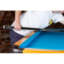 KATANA KAT16 Pool Cue Black with Blue & Grey Inlays 18oz
