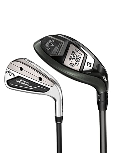 Callaway Golf Great Big Bertha Hybrid Combo Set Silver