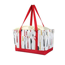 Foldable Drawstring Lunch Bag Large Capacity Picnic BBQ Portable Tote Food Warmer