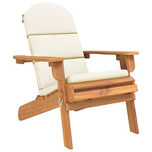 LPERTGFHU 5-Piece Adirondack Lounge Set, Acacia Wood Patio Furniture