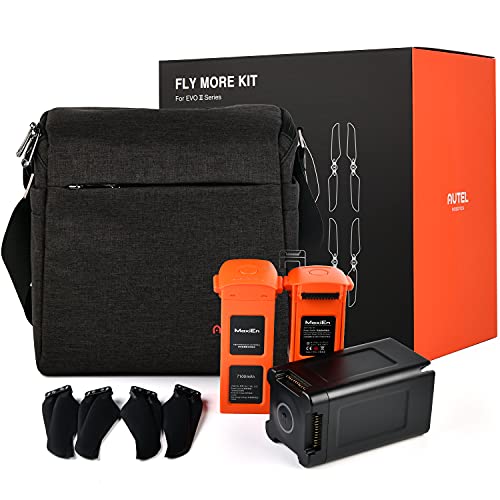 Autel Robotics EVO II Series Drones Fly More Kit Accessory Bundle Black