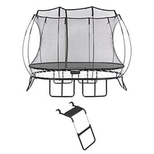 Springfree Medium Oval Trampoline 8x11 ft with FlexrStep V2 Black