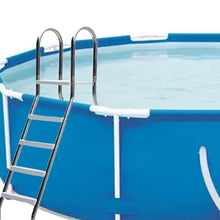 Heavy Duty Double Sided Above Ground Pool Ladder 304 Stainless Steel 4 Step