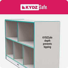 Jonti-Craft Rainbow Accents Short Bookcase Gray