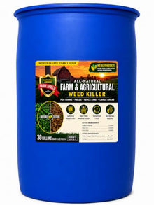 Natural Armor Farm & Agricultural Weed Killer, Commercial Bulk, 30 Gallons