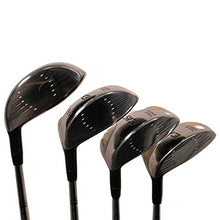 SV3 Yellow Square Fairway Wood Set Golf Clubs Right Handed Senior Flex Black Grips