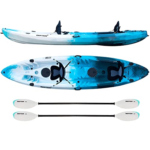 Driftsun Teton 120 Tandem Kayak Blue/White