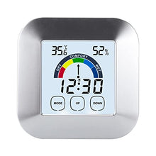 UOHLCX HBJWOV Multifunctional Electronic Clock Room Thermometer Creative Touch Screen Home Display with Comfort