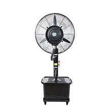 UYTROPLK Oscillating Misting Fan with 3 Cooling Speeds 120°Oscillating Cooling Fan for Residential,Commercial,Restaurant and Industrial Misting Application,Fixed Height-75Cm-380W,Fixed Height,75cm