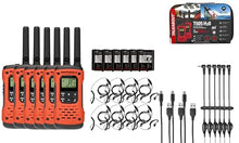 Motorola Solutions Portable FRS Talkabout T605 H2O Two Way Radios 6-Pack Orange/Black
