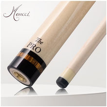 Meucci Pool Cue - All Natural Wood with Rainbow Stain