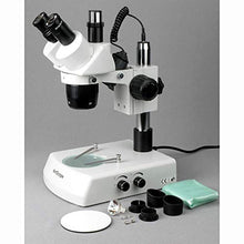 AmScope Trinocular Stereo Microscope 20X-60X Magnification White