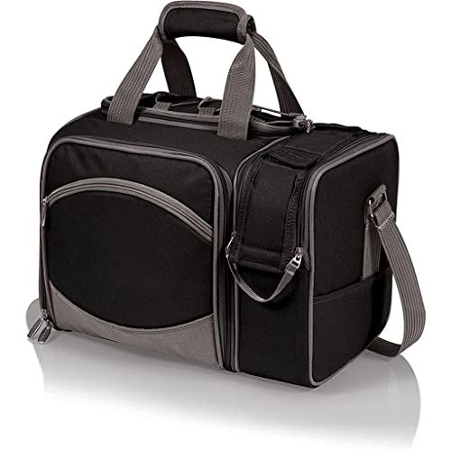 WJJDLLNP Portable Tableware Bag With Wine Large Capacity Can Be Slanted Outdoor Camping Picnic Storage