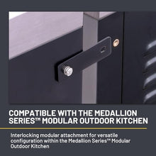 Charbroil Medallion Series Modular Outdoor Kitchen Refrigerator, Stainless Steel - 463246518