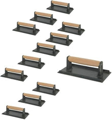 For Steak Weight, Cast Iron 4 18x 8 14'', Rectangular Grill Press (12 PC)