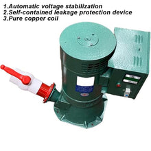 ZHOZHUT 5000W High Power Hydroelectric Generator Single-Phase 220V / Three-Phase 400V Water Turbine Generator with Automatic Voltage Stabilization and Leakage Protection for Home, Outdoor,5kw,220V