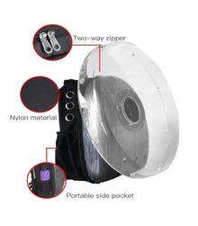 YHMMYSHX 3D Holographic Projection Advertising Machine Naked Eye No Screen Display Fan Special Protective Cover Outdoor Backpack Easy to Change Video(56cm- Backpack)