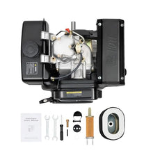 186F 9HP Diesel Engine 4 Stroke Single Cylinder 406CC Forced Air Cooling Diesel Engine for Agricultural Machinery