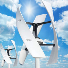 Tsampa Wind Turbine Generator Kit, 20000W Portable Vertical Helix Wind Power Turbine Generator, 3 Blade Wind Generator Kit with Charge Controller for Marine RV Home Industrial Energy(220V)