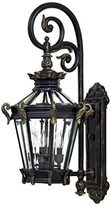 Minka Lavery Outdoor Wall Light 8932-95, Stratford Hall Exterior Wall Lantern, 160 Watts, Heritage