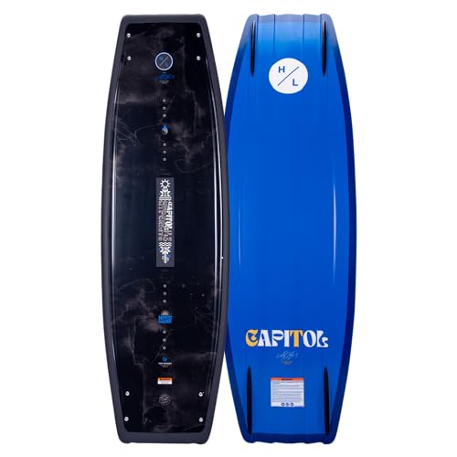 Hyperlite Capitol Wakeboard 139cm Black-Blue