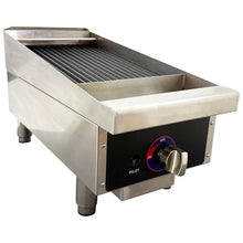 HQHAOTWU Commercial Desktop Gas Grilled Steak Machine Grill Size 43 * 30cm