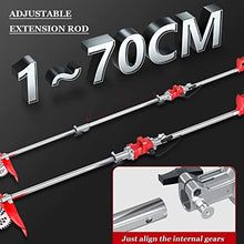 AMYYTL Electric Lawn Mower Cordless String Trimmer Weeder Small Household Electric Lawn Mower Yuanlin Multifunctional Weeder Retractable Rod