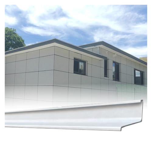 ERRULAN Wall Drip Edge Trim, Rainwater Diverter for Tile Exterior