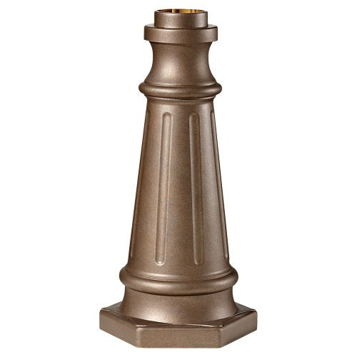 Generation Lighting POSTBASE CB Outdoor Post Base Lantern-Postbase Outside Fixture, Corinthian Bronze Finish