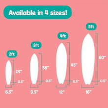 JennyGems Outdoor Shark Surfboard Wall Art Ocean Themed Shark Decor, Weatherproof PVC Beach House Sign Decorative Coastal Wall Hanging, 5 Foot