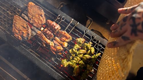 Thaan Charcoal Grill Tabletop Konro Style 31 Inches Black
